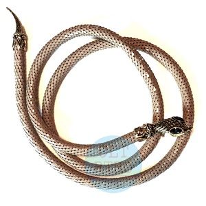 70s vtg Mesh Snake Belt